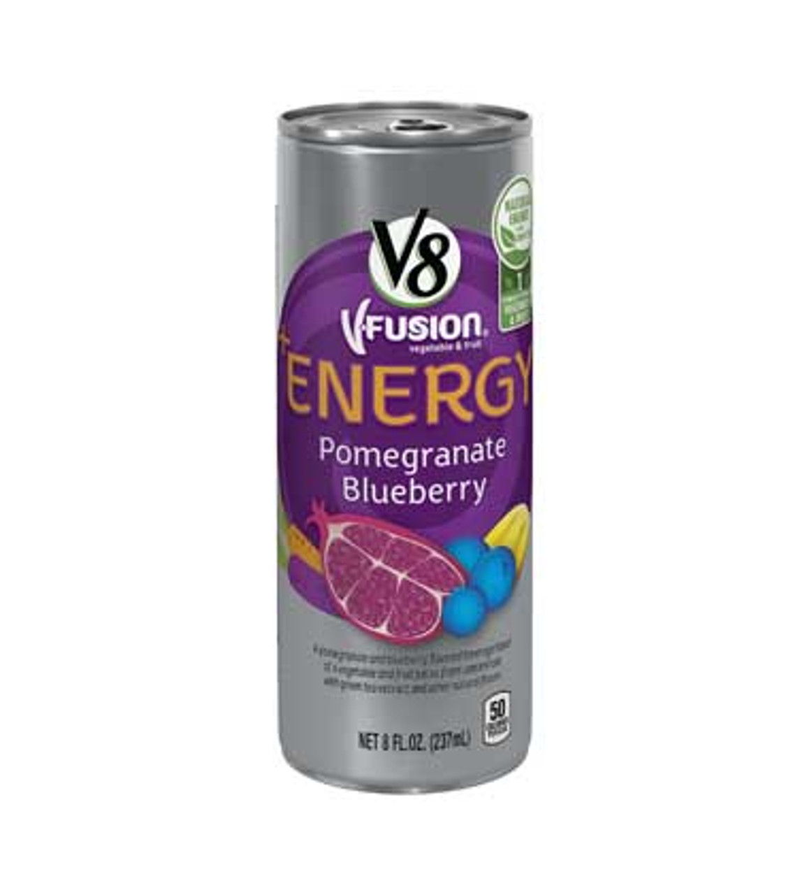 V8 Energy Pomegranate Blueberry, 48 Fluid Ounces, 4 Per Case