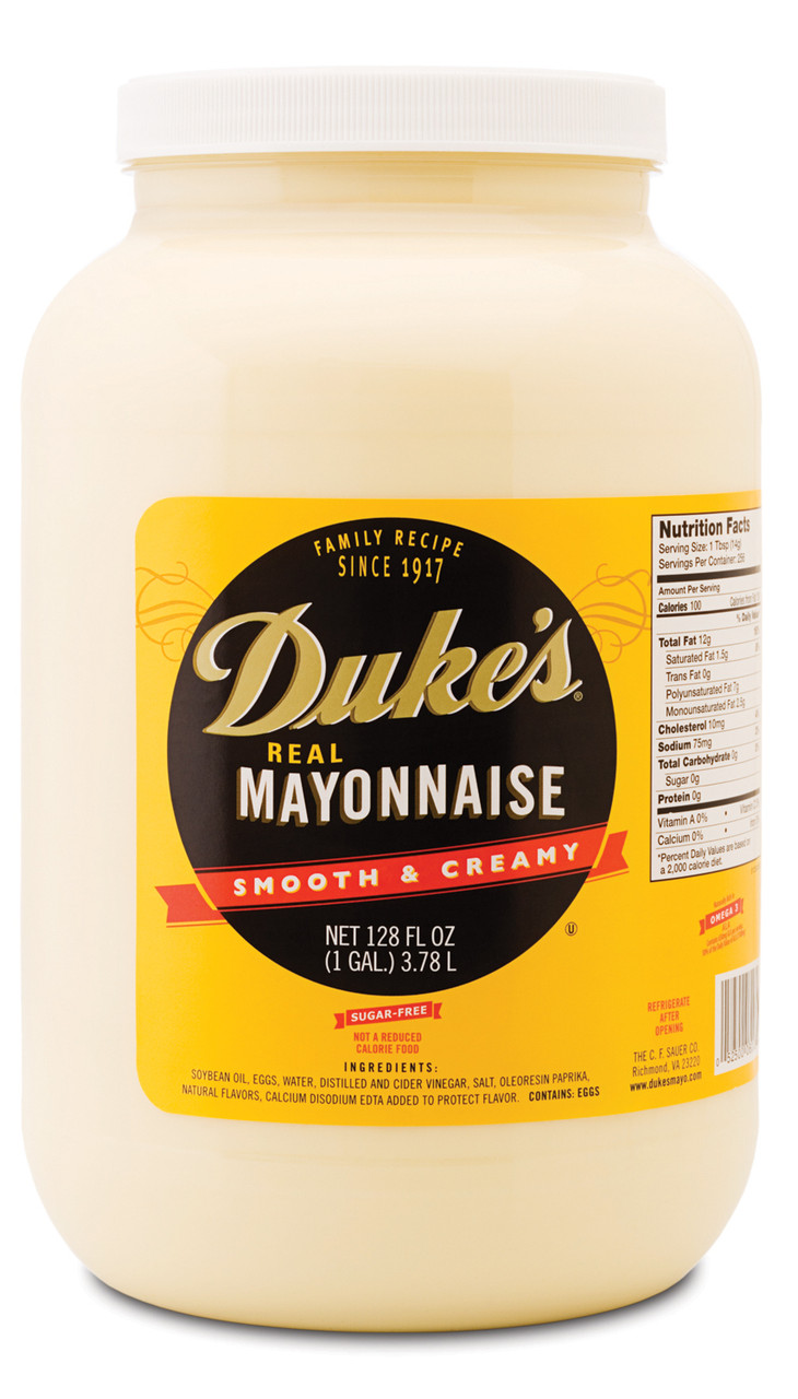 Duke s Real Mayonnaise Bulk, 128 Fluid Ounce, 4 Per Case