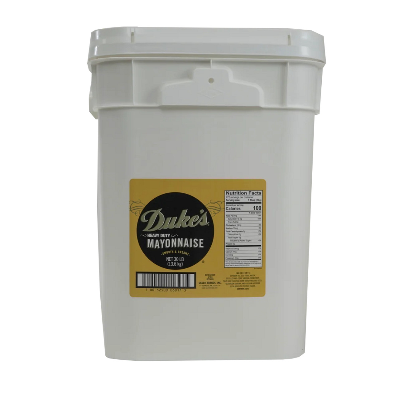 Duke s Heavy Duty Mayonnaise, 30 Pounds