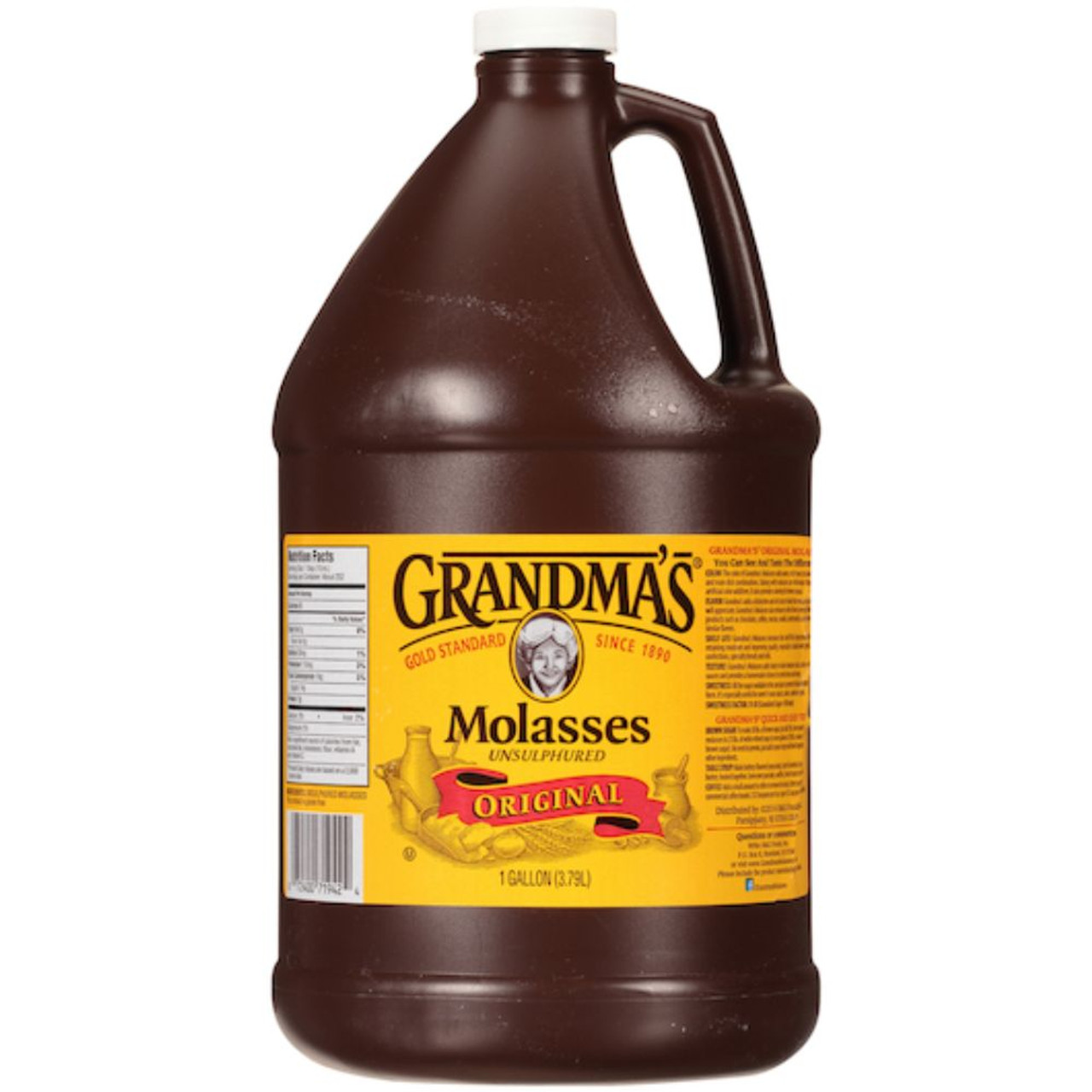 Grandma s Original Molasses, 1 Gallon/Jug, 4/Case