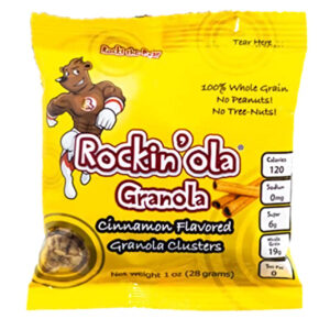 Rockin ola Cinnamon Granola, 28 Gram, 250 Per Case