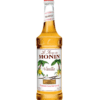 Monin Vanilla Flavor Syrup Glass, 750 ml, 12 Per Case