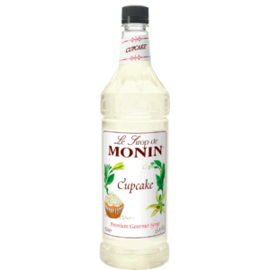 Monin Cupcake Flavored Syrup, 1 Liter, 4 Per Case
