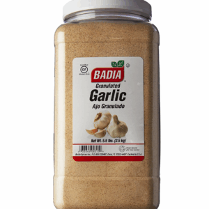 Badia Granulated Garlic, 5.5 Pounds, 4 Per Case