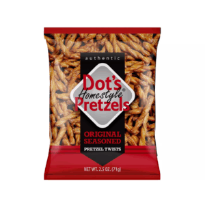 Dot s Pretzels Original, 2.5 Ounce, 36 Per Case