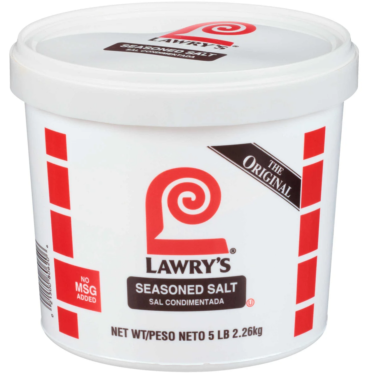 Lawrys Seasoned Salt, 5 Pound, 4 Per Case