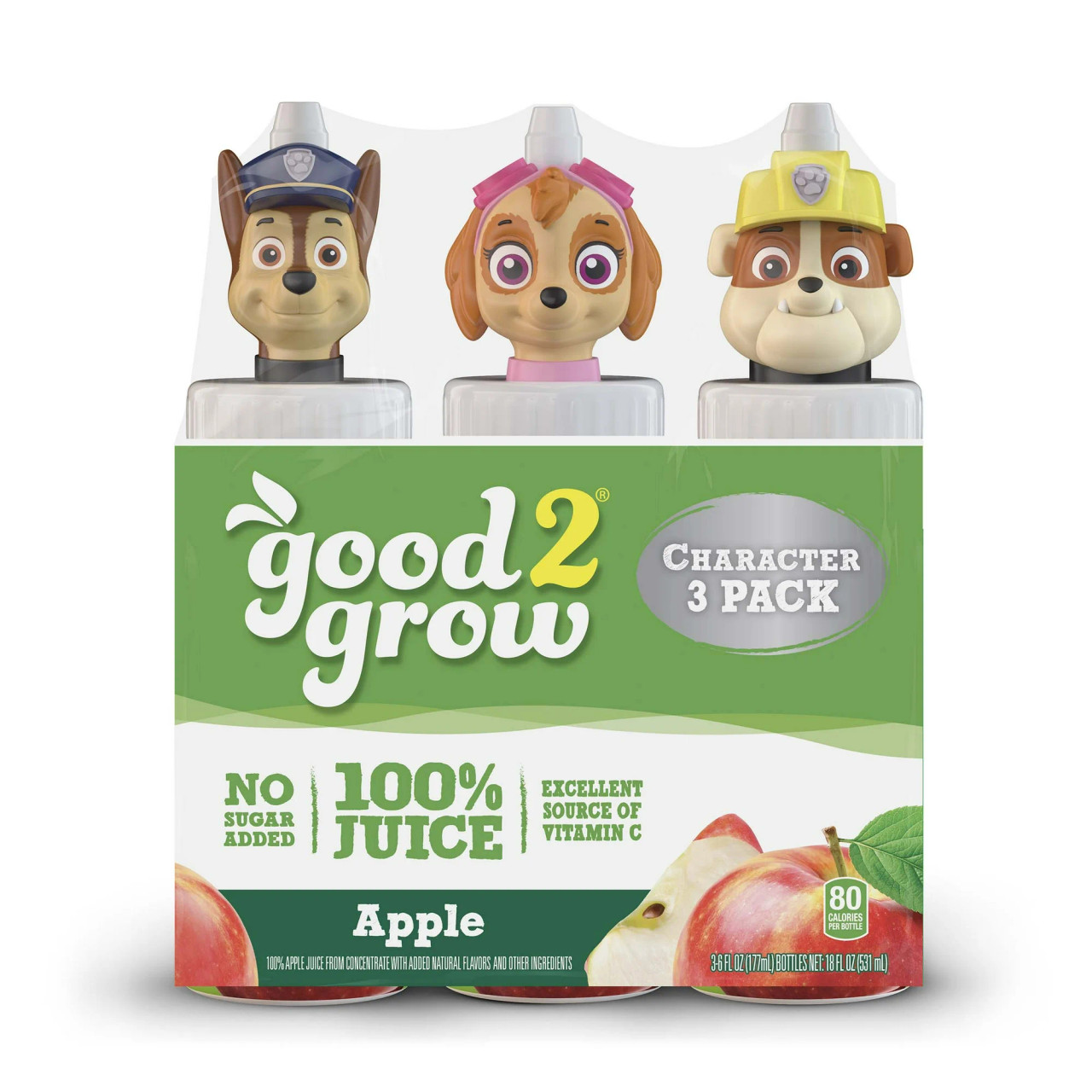 Good2grow Apple Juice, 6 Fluid Ounce, 12 Per Case