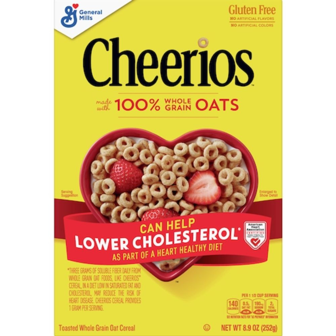 Cheerios Gluten Free Cereal, 8.9 Ounces, 12 Per Case