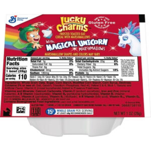 Lucky Charms Cereal, 1 Ounces, 96 Per Case