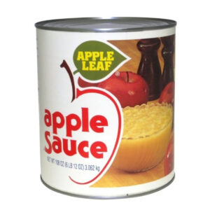 Apple Leaf Applesauce, 108 Ounces, 6 Per Case