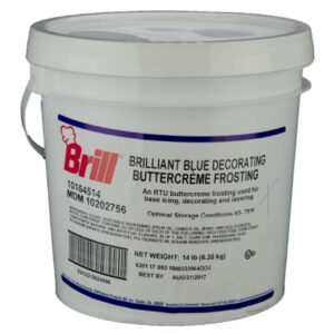 Brill Blue Decorating Buttercreme Frosting, 14 Pounds