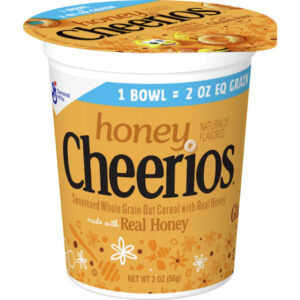 Cheerios Honey Cereal K12, 2 Ounce, 60 Per Case