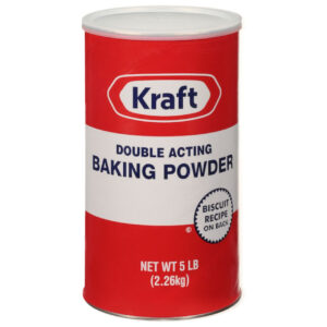 Kraft Double Acting Baking Powder, 5 Pound, 6 Per Case
