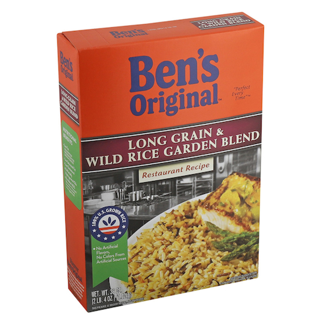 Ben s Original Long Grain And Wild Garden Blend, 36 Ounces, 6 Per Case