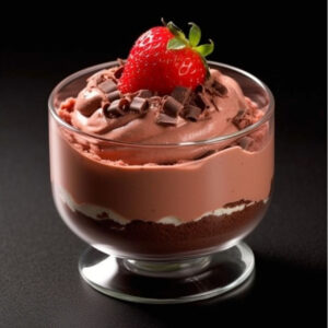 Darlington Mix  D Chocolate Strawberry Mousse Mix - Bulk, 1.2 Pound, 18 Per Case