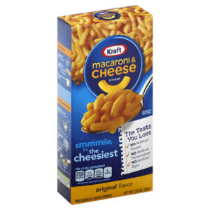 Kraft Entree Macaroni & Cheese, 7.25 Ounces/Box, 35 Boxes Per Case
