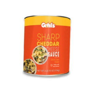 Gehl s Sharp Cheddar Sauce, 106 Ounces, 1 Per Box, 6 Per Case