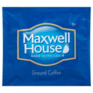 Maxwell House Ground Coffee Filter Pack, .7 Oz (Pack of 100)