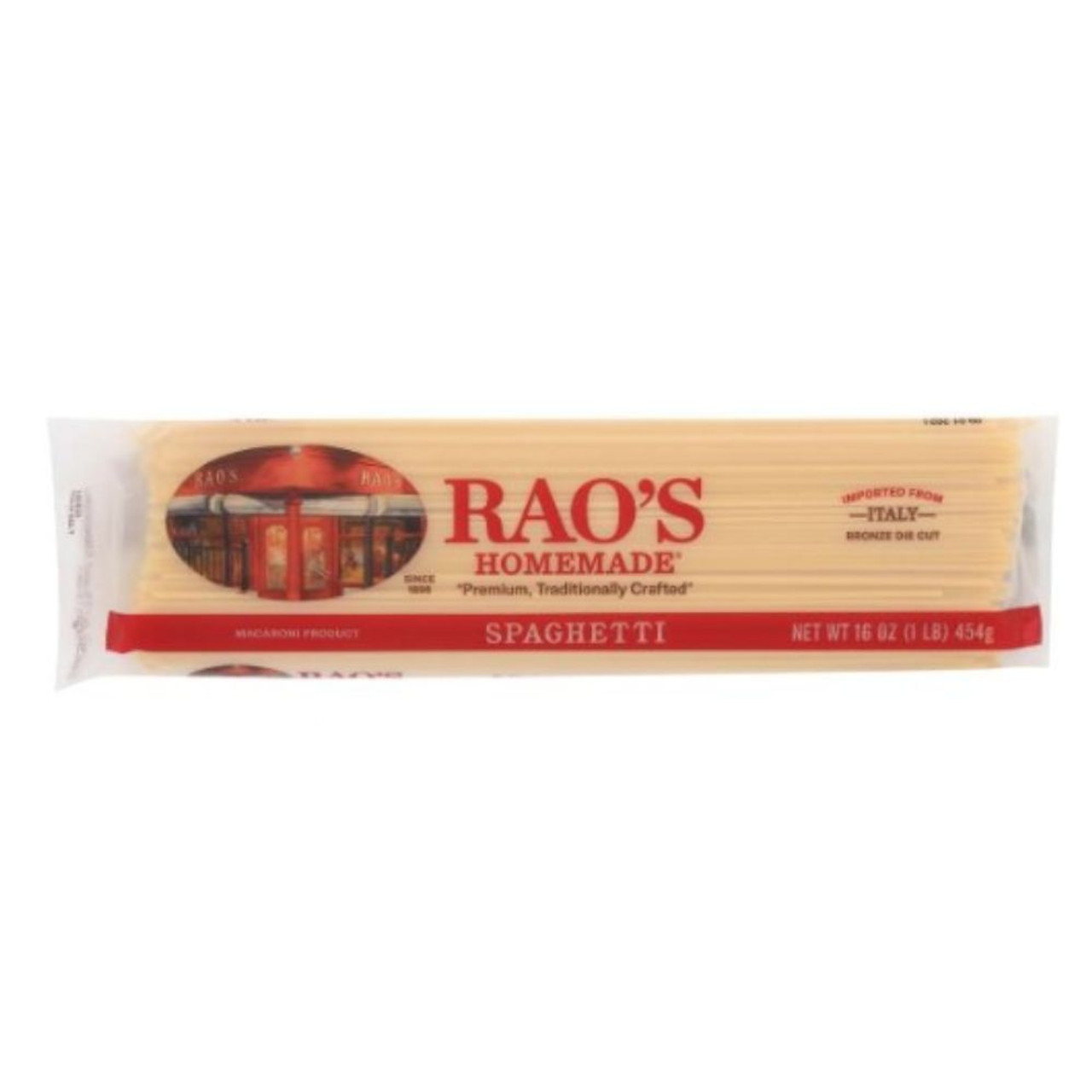 Rao s Homemade Spaghetti Pasta, 16 Ounces, 15 Per Case