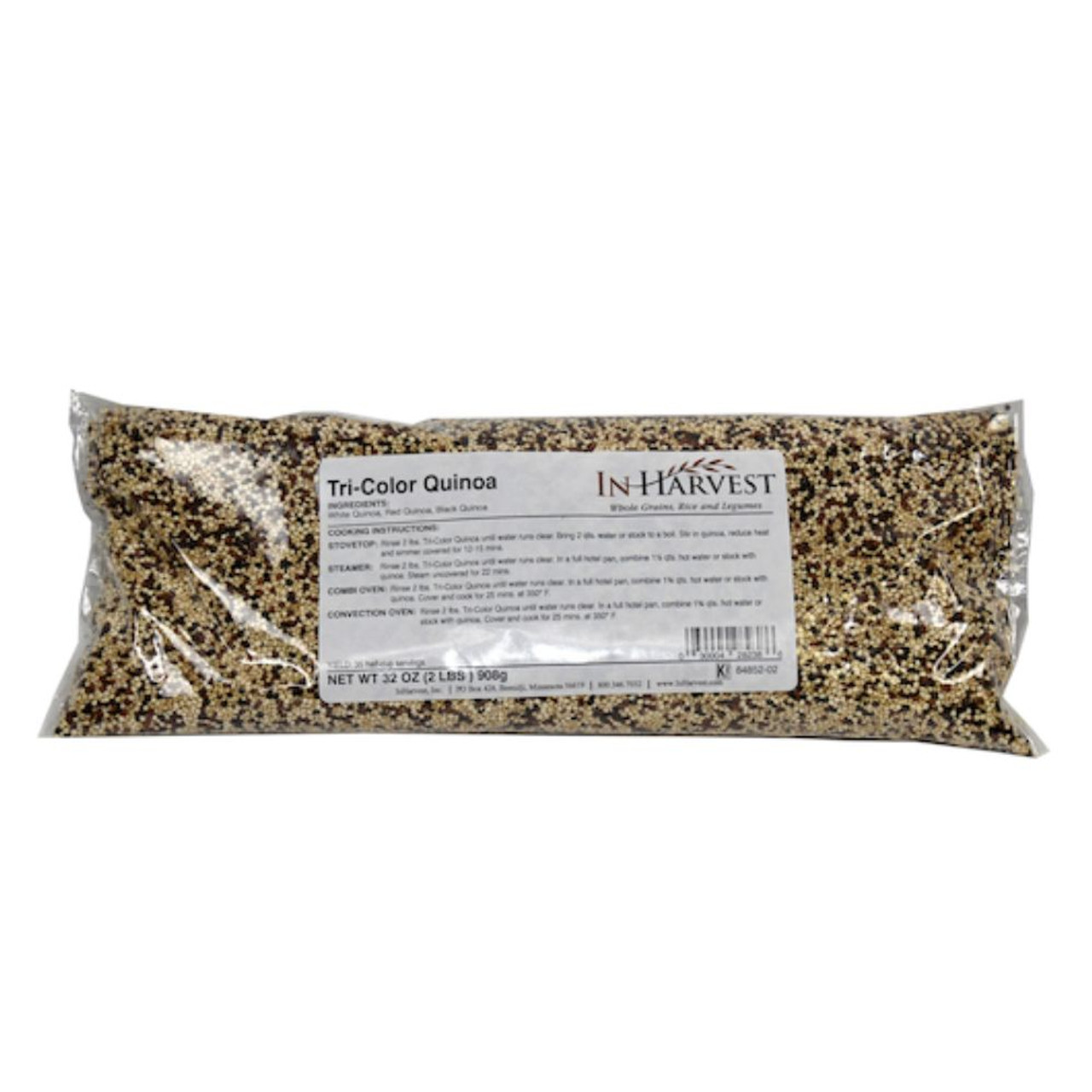 Inharvest Tri-Color Quinoa, 2 Pounds (Pack of 6)