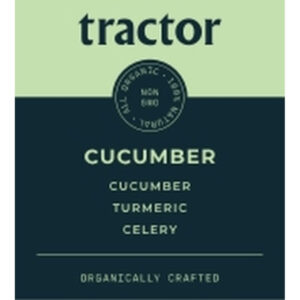 Tractor Beverage Co Organic Cucumber Soda Syrup, 2.5 Gallon, 1 Per Case