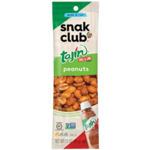 Snak Club Century Snacks Tajin Classico Peanuts, 0.09 Pounds, 12 Per Box, 12 Boxes Per Case