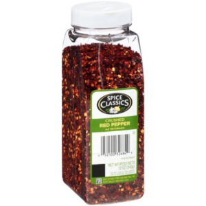 Spice Classics Crushed Red Pepper, 12 Ounces, 6 Per Case