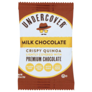 Undercover Snacks Milk Chocolate, 40 Count, 3 Per Case