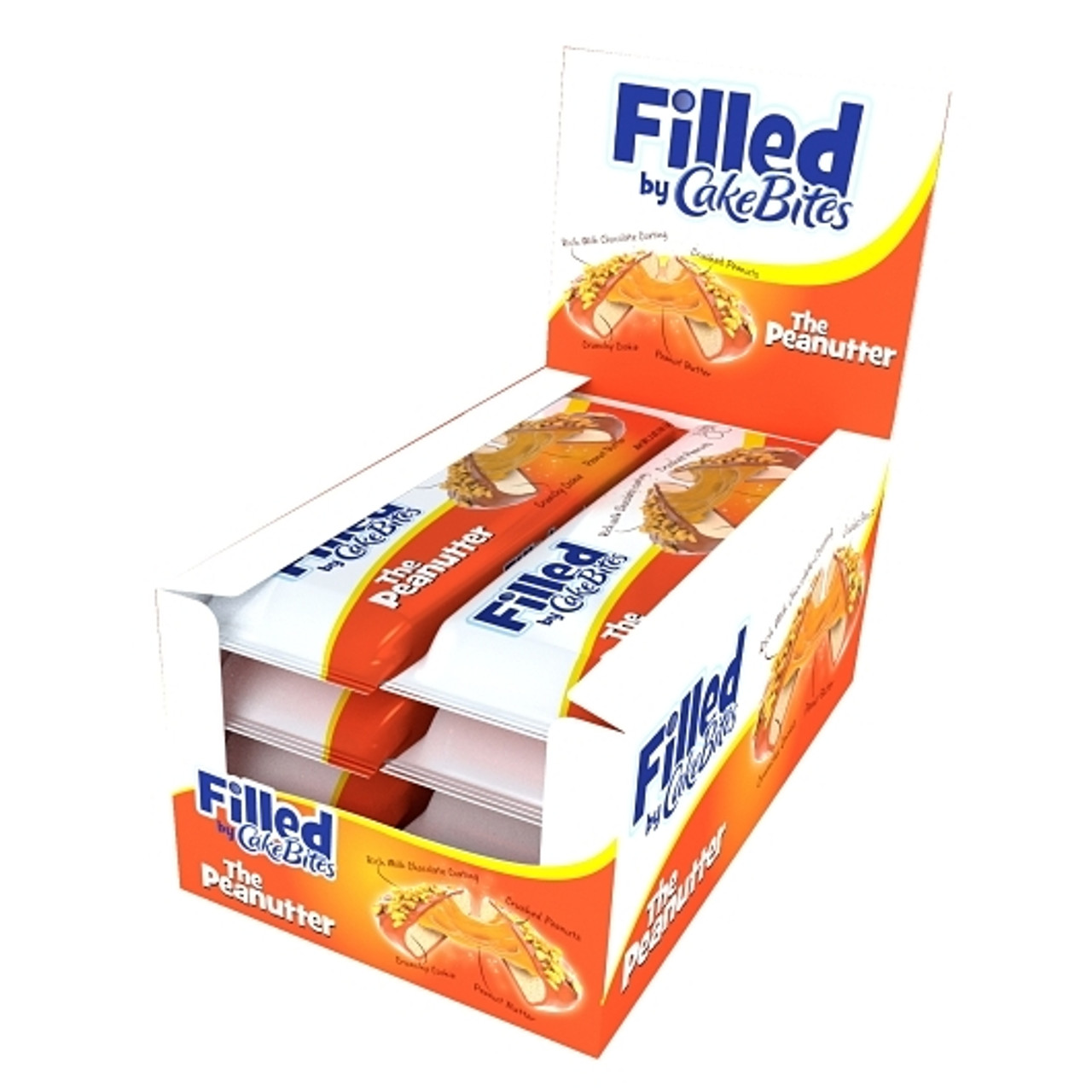 Cakebites The Peanutter, 2.12 Ounce, 8 Per Box, 9 Per Case