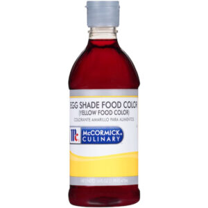 Mccormick Culinary Yellow (Egg Shade) Food Color, 16 Fluid Ounce, 6 Per Case