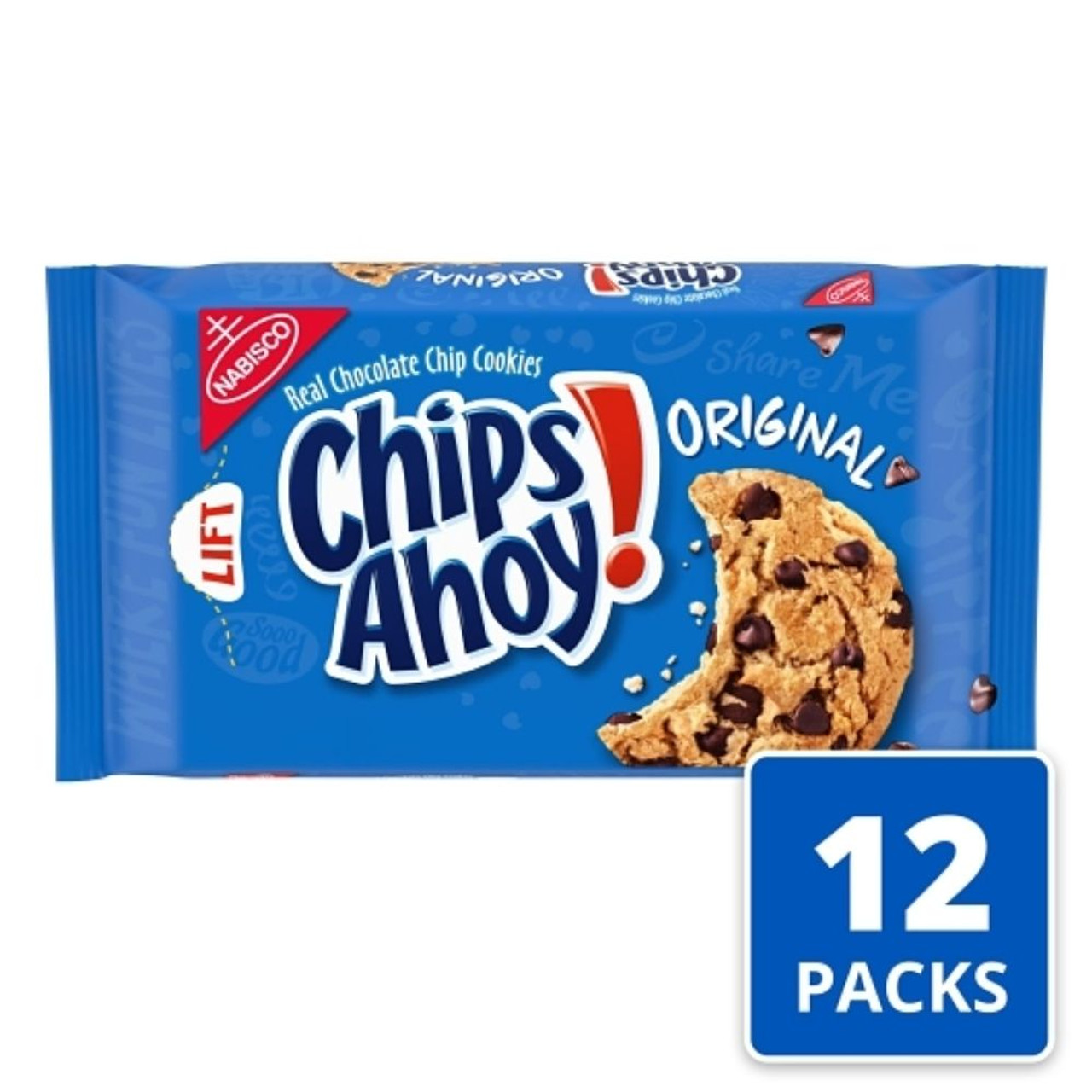 Chips Ahoy Original Chocolate Chip Cookies, 13 Ounces, 12 Per Case