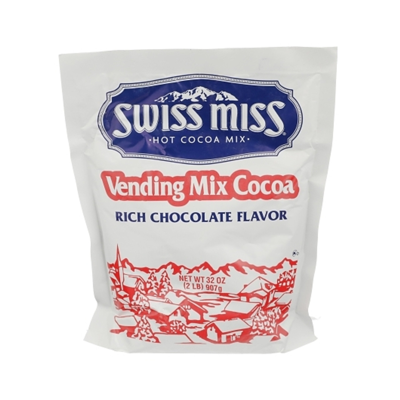 Swiss Miss Rich Chocolate Flavor Vending Mix Cocoa, 2 Pounds, 12 Per Case