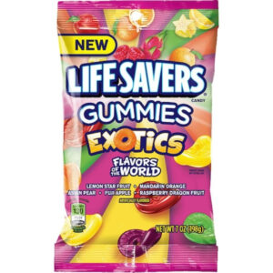 Life Savers Gummies Exotics, Flavors of the World, 7 oz -- 12 Per Case