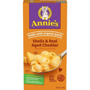 Annie s Real Aged Cheddar Macaroni & Cheese Pasta, 6 Oz, 12 Per Case