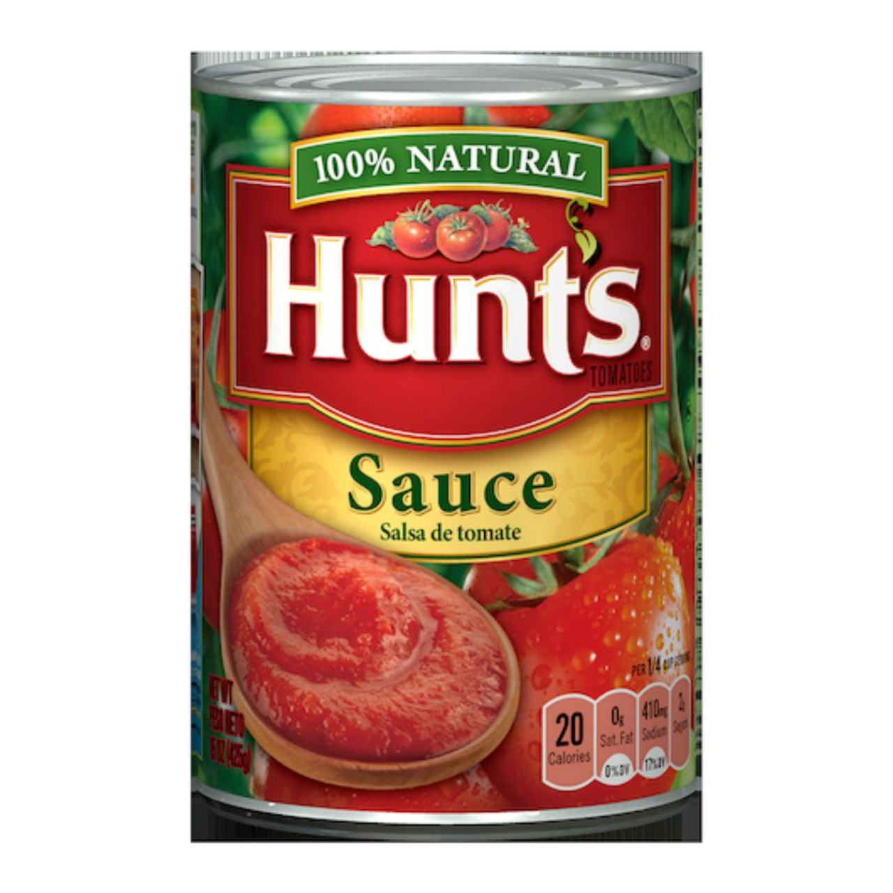 Hunt s Tomato Sauce, 15 Ounces, 24 Cans Per Case