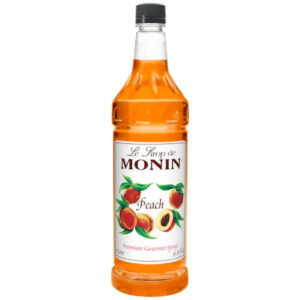 Monin Kosher Peach, 1 Liter, 4 Per Case