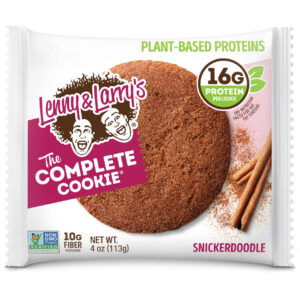 Lenny & Larry s The Complete Cookie Snickerdoodle, 4 Ounce, 12 Per Box, 6 Per Case