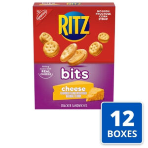 Nabisco Ritz Bits Crackers, 8.8 Ounce, 12 Packs Per Case