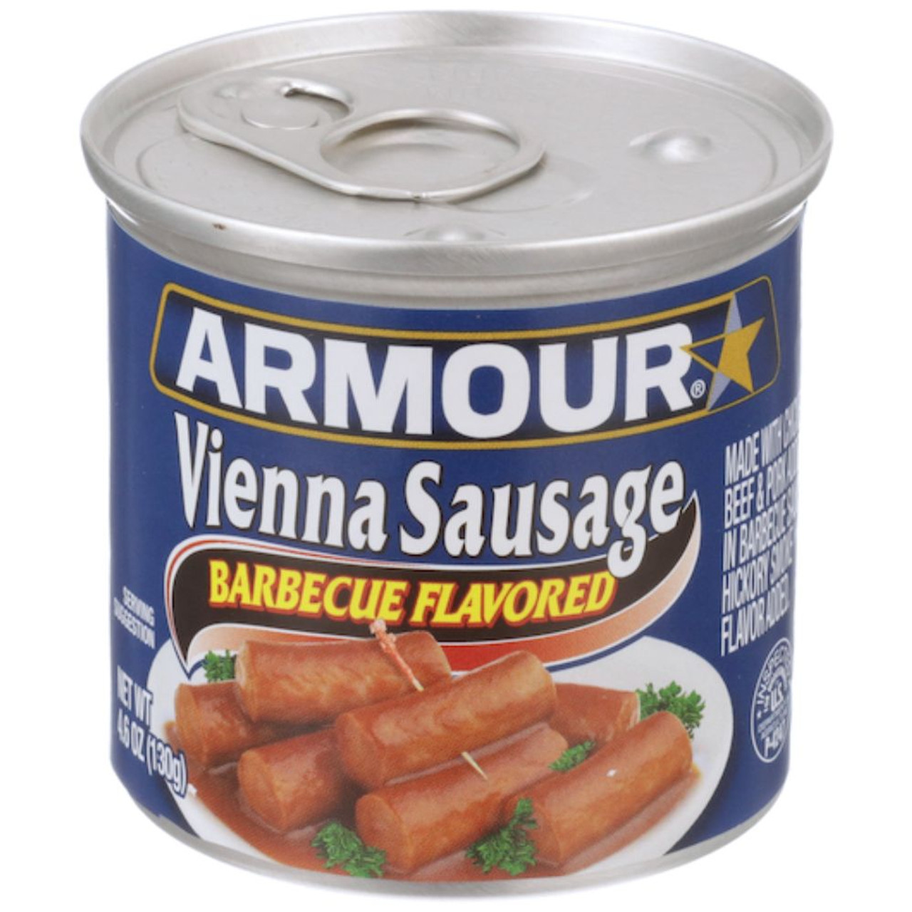 Armour Barbecue Flavored Vienna Sausage, 4.6 Ounce, 24 Per Case