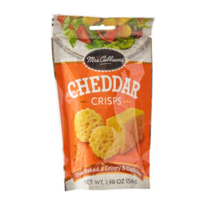 Mrs. Cubbison s Cheddar Cheese Crisps, 1.98 Ounces, 9 Per Case