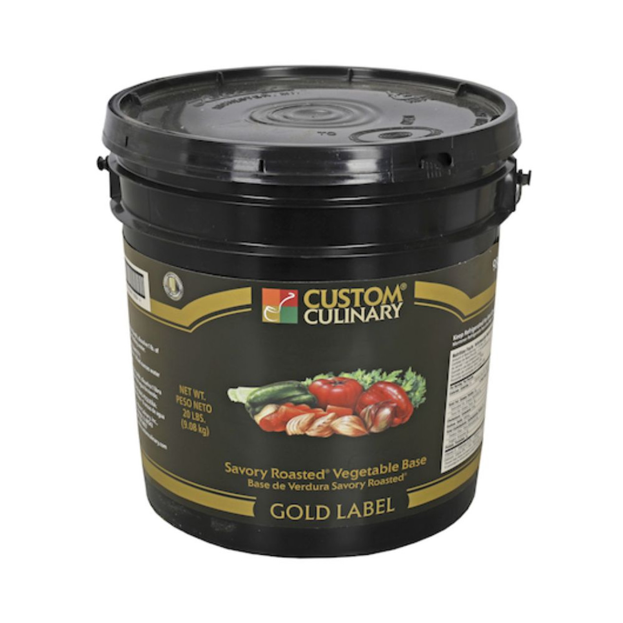 Gold Label Savory Roasted Vegetables Base, 20 Pounds, 1 Per Case