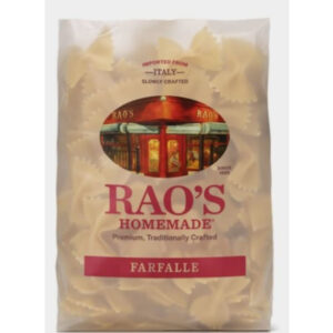 Rao s Homemade Farfalle Pasta, 16 Ounces, 6 Per Case
