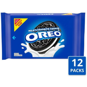 Oreo Original Family Size Cookies, 18.12 Ounce, 12 Packs Per Case