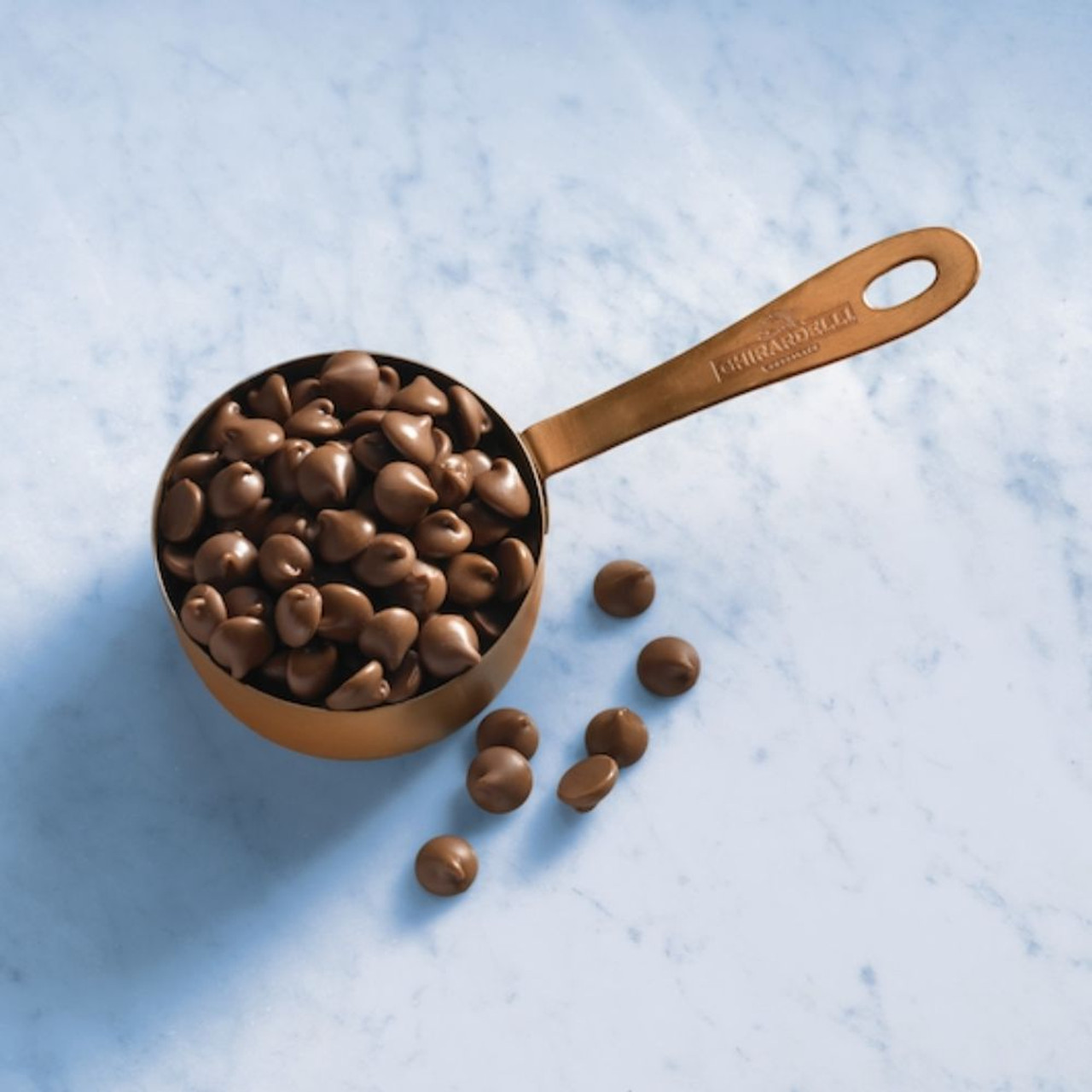 Ghirardelli Milk Chocolate Chips 800 Per Pound, 35 Pounds