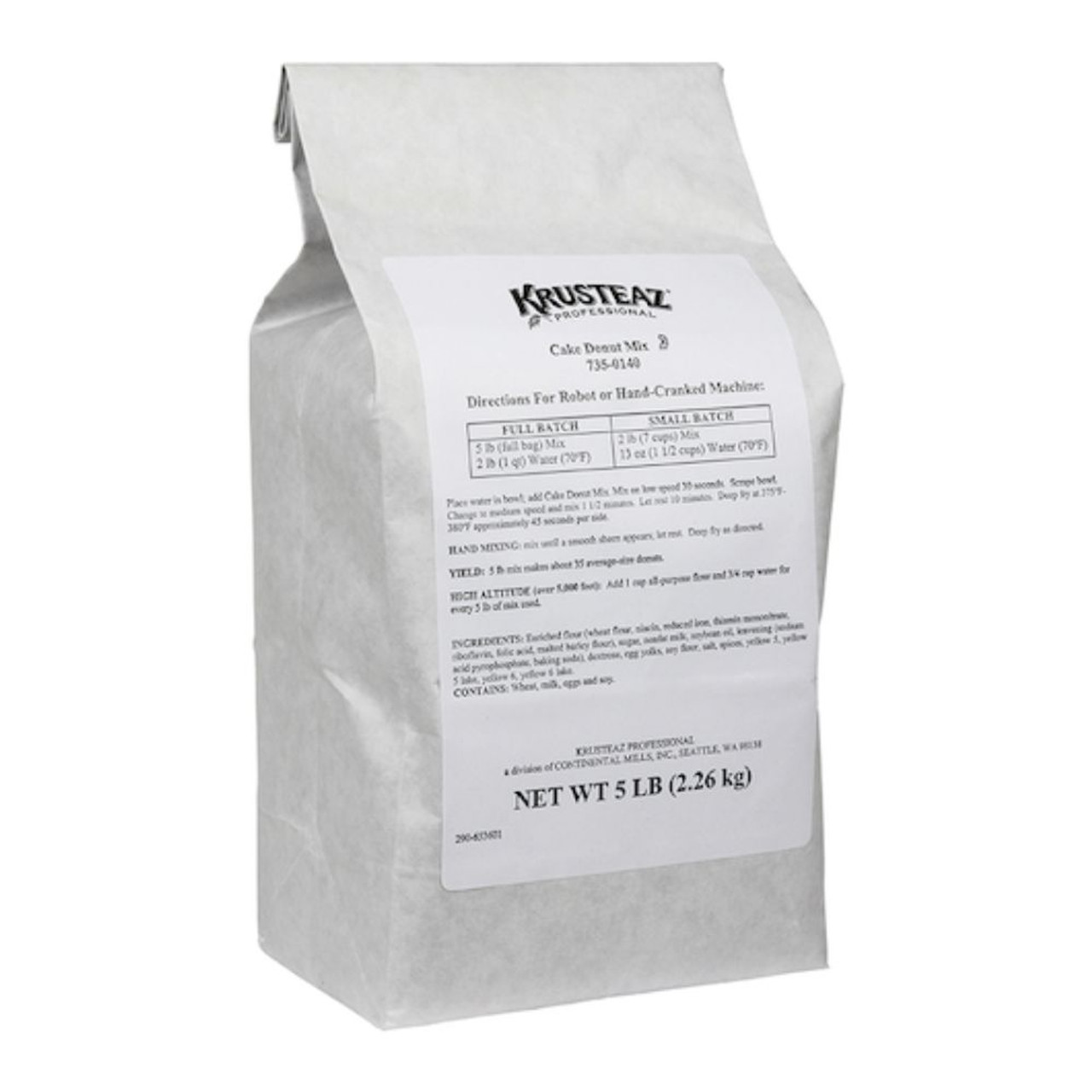Krusteaz Professional Donut Mix, 5 Pounds, 6 Per Case