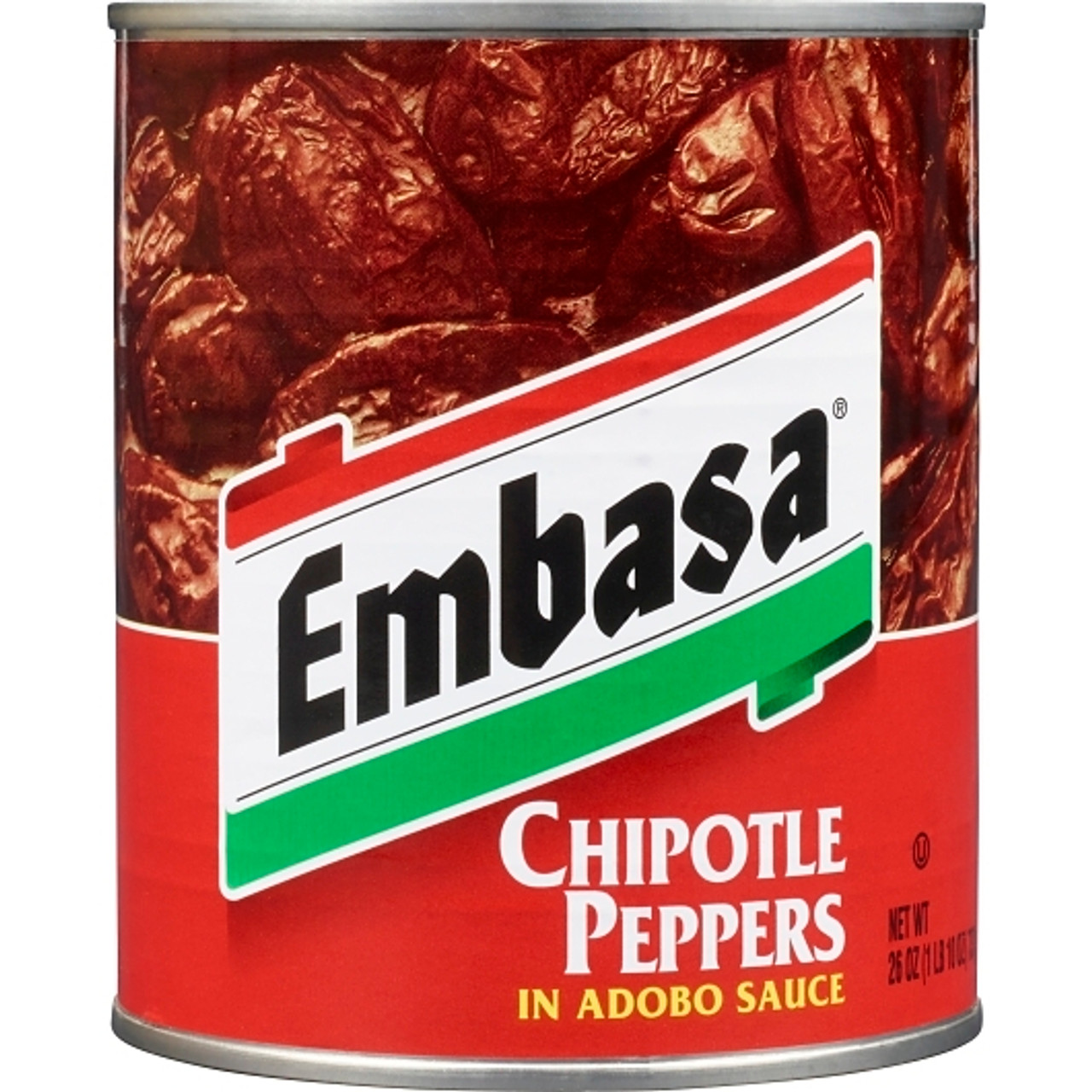 Embasa Chipotle Peppers In Adobo Sauce, 26 Ounces, 12 Per Case