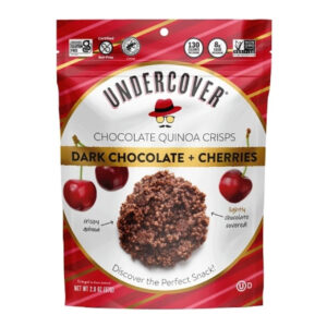 Undercover Snacks Undercover Snacks, Dark Chocolate + Cherry, 12 Count