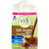 Hormel Vital Cuisine 500 Shake , Chocolate Flavor, Level 2 Nectar Consistency, 8.45 Fluid Ounce, 27 Per Case
