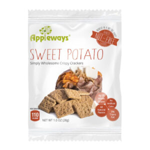 Appleways Sweet Potato Cracker, 1 Ounce, 108 Per Case