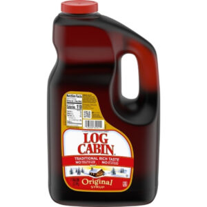 Log Cabin Regular Original Syrup, 1 Gallon, 4 Per Case